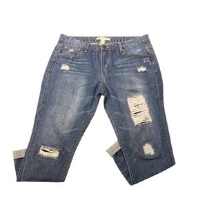 life in progress distressed boyfriend Jeans